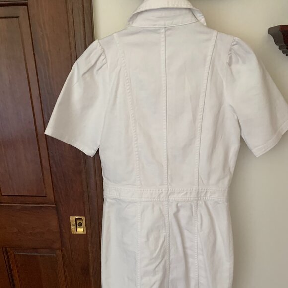 LOFT White Denim Jumper - Picture 4 of 5